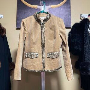 Michael Kors Suede Textured Jacket